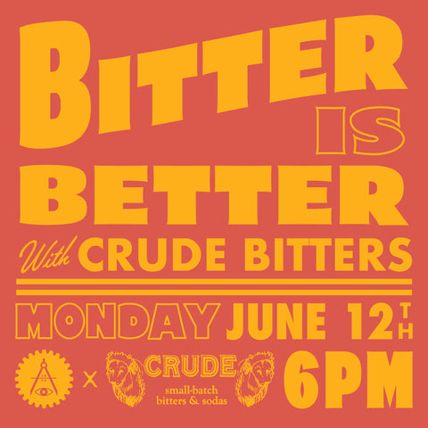 AITA x Crude Bitters - Bitter is Better Cocktail Workshop
