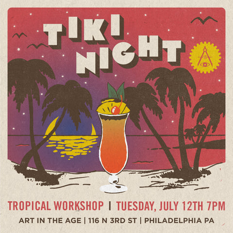 Tiki Night Tropical Workshop