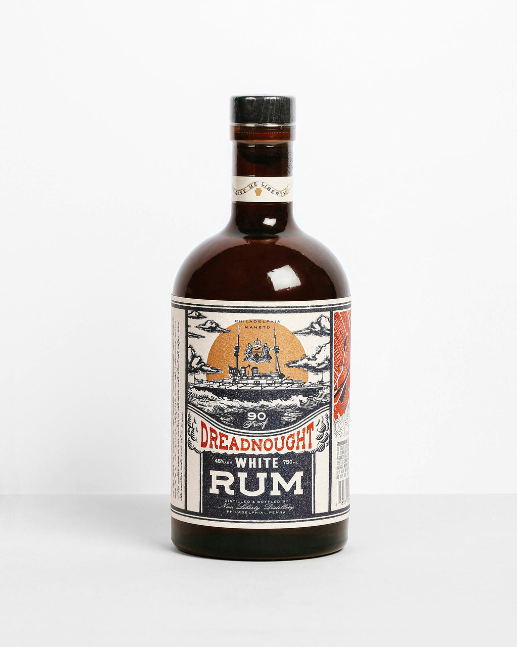 New Liberty Distillery Dreadnought White Rum