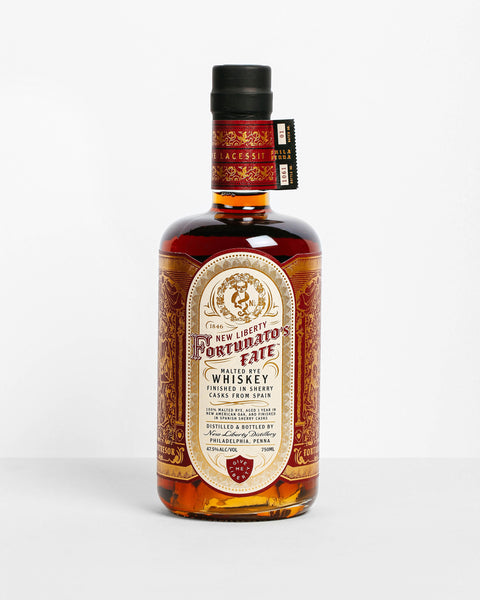 New Liberty Distillery Fortunato's Fate Malted Rye Whiskey