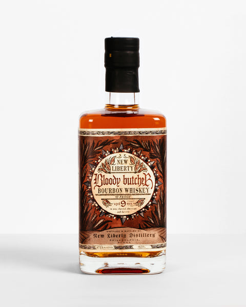 New Liberty Distillery Bloody Butcher Bourbon